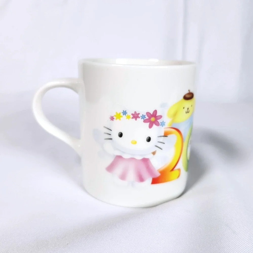Vintage Sanrio Y2K Hello Kitty‎ My Melody Coffee Mug'2000' graphic Ceramic RARE